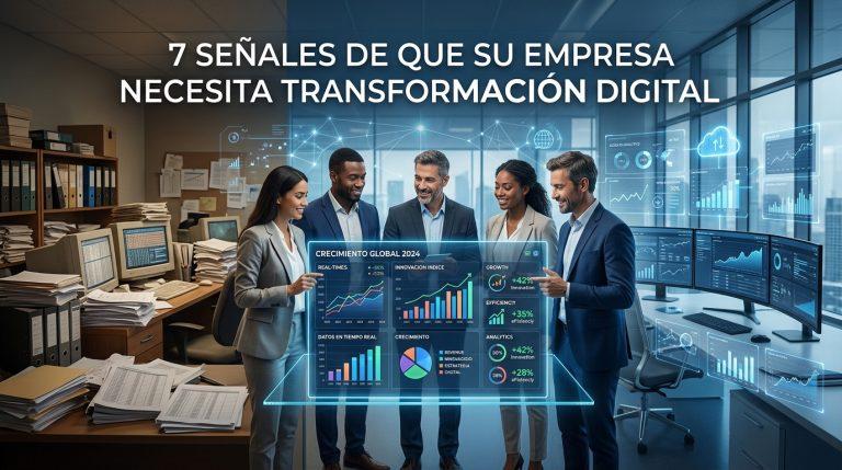 7 señales de que su empresa necesita transformación digital 7 señales de que su empresa necesita transformación digital